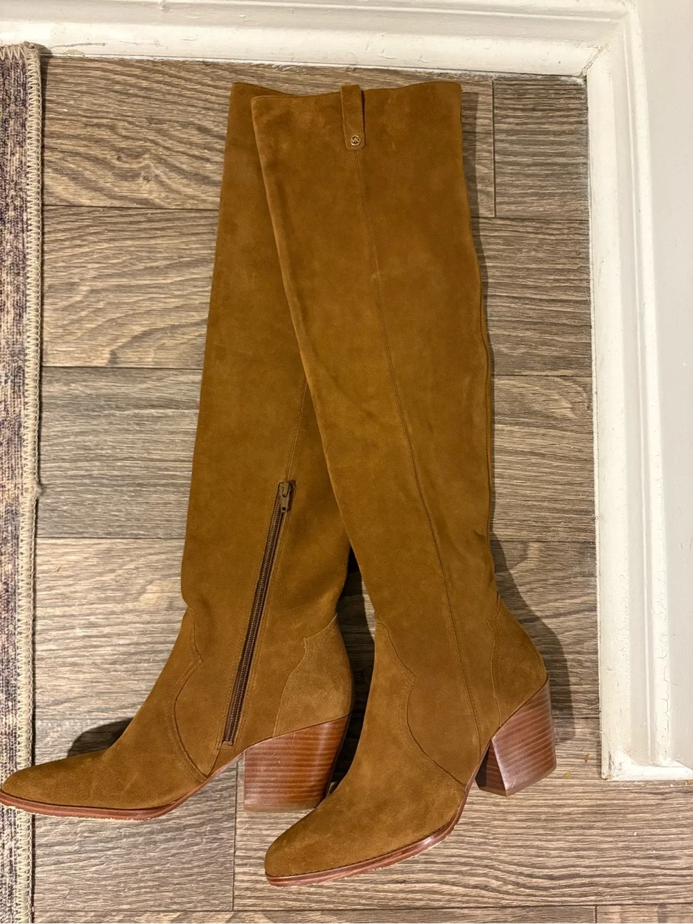 Michael Kors Suede Over-the-Knee Boots Brown Size 9M